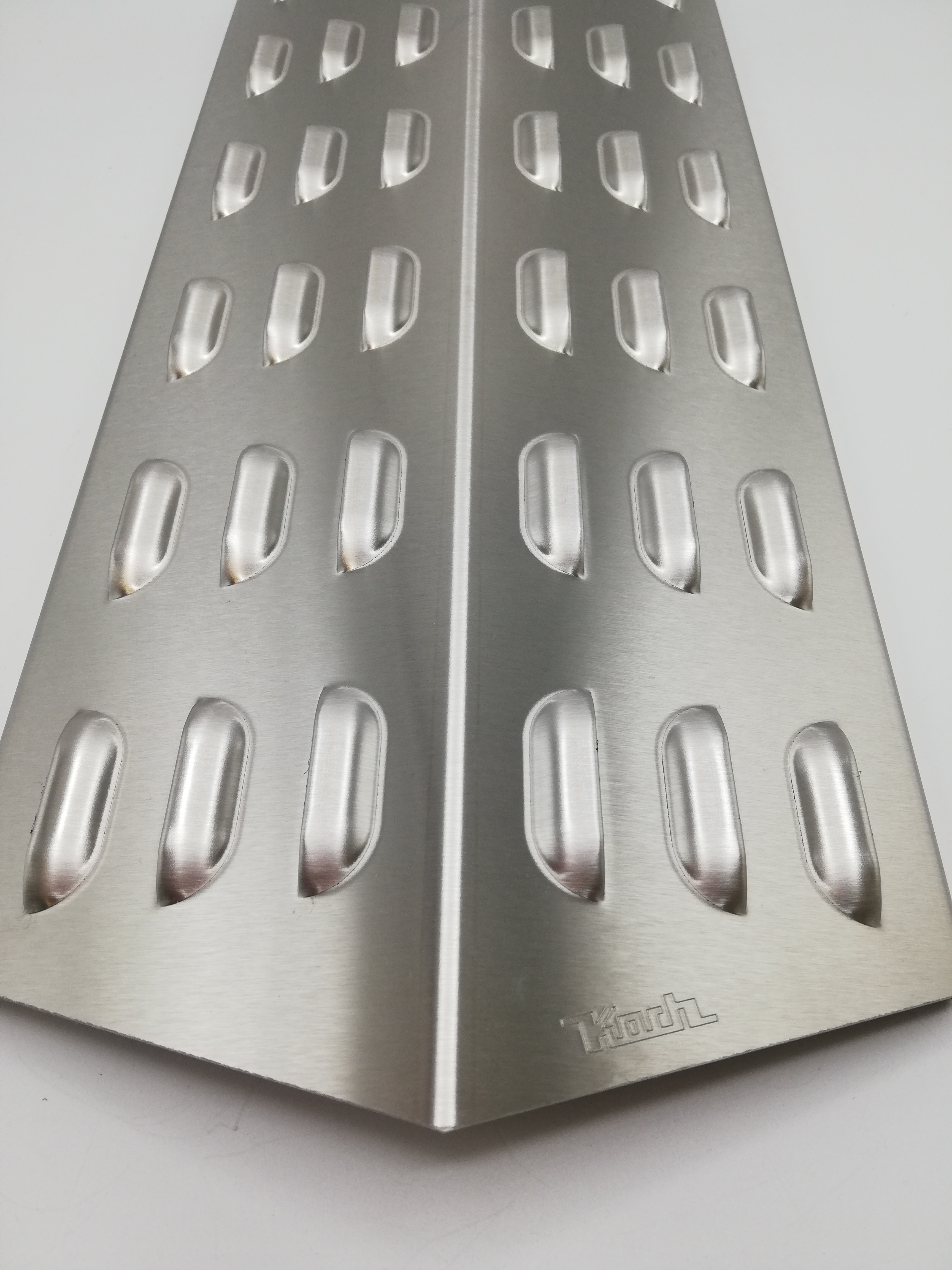 Flammenverteiler #15 - 440 x 180 x 30mm - (für Hornbach Tischgrill, Taino Mahto, Abington ,Grillstar Manhattan)