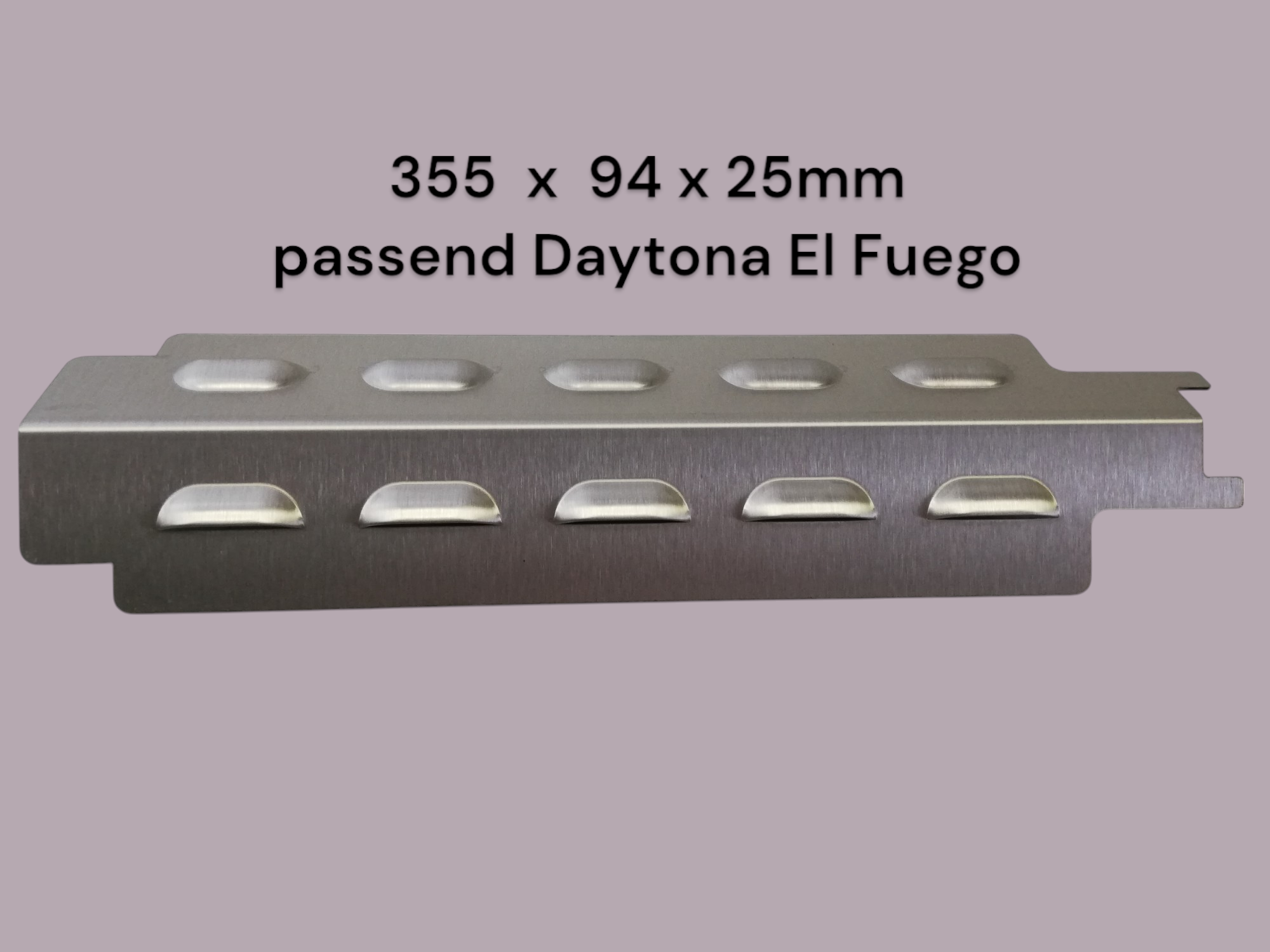 Flammenverteiler #78 - 355 x 94 x 23mm (u.A. für Daytona El Fuego)