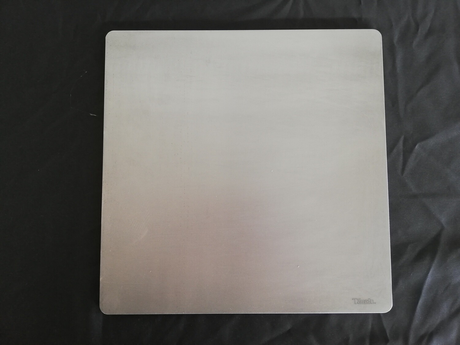 Backstahl #109 eckig 32 x 32cm passend z.B. Unold Luigi mit Stofftasche