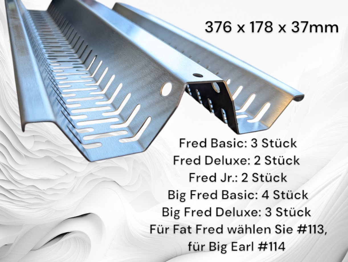 Flavour Bar #93 - W-Form 375 x 175 x 37mm (für Burnhard Fred Basic, Deluxe, Jr, Big Fred Basic, Big Fred Deluxe)