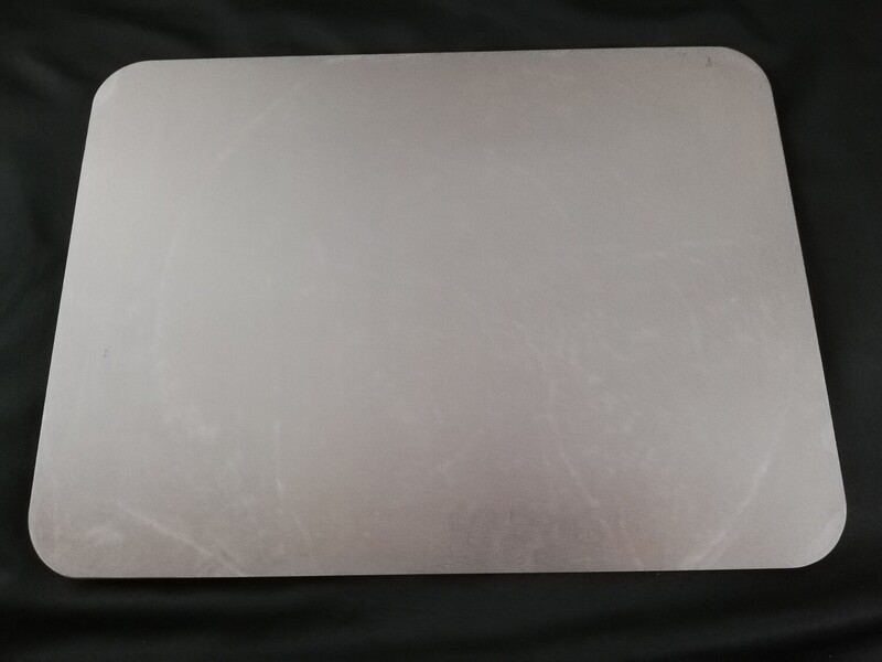 Backstahl #08 eckig 42,5 x 37,5cm SPECIAL EDITION 5mm mit Stofftasche