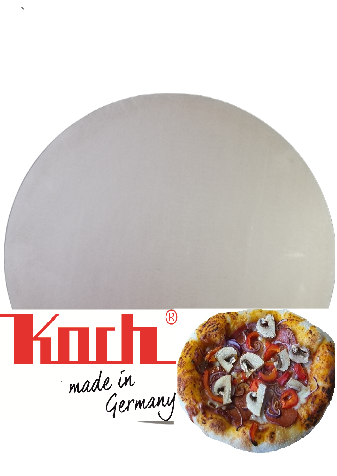 Backstahl #70 rund 32cm mit Stofftasche