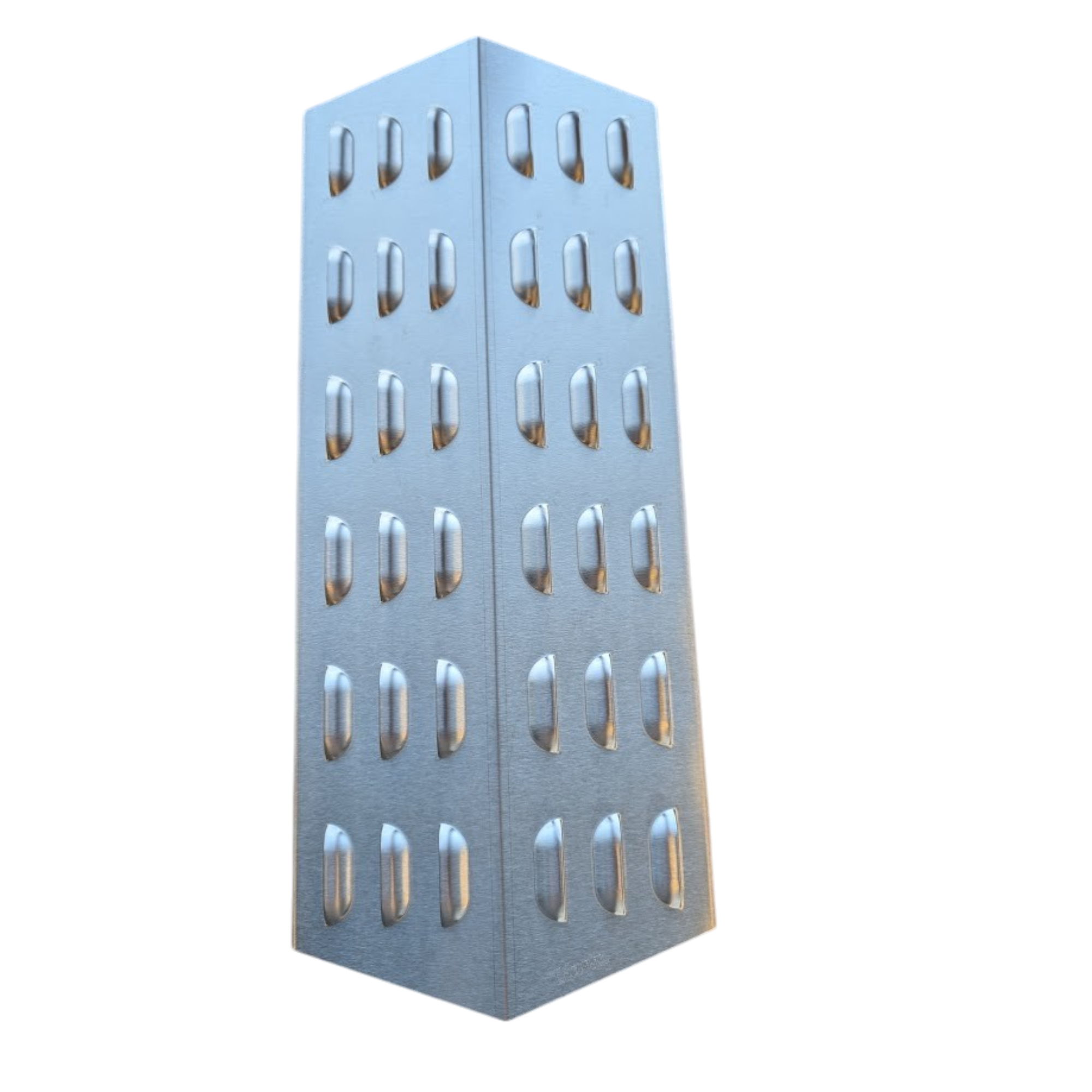 Flammenverteiler #15 - 440 x 180 x 30mm - (für Hornbach Tischgrill, Taino Mahto, Abington ,Grillstar Manhattan)